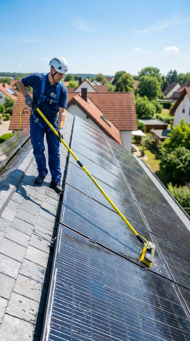 Professionelle Solarreinigung
